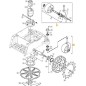 ORIGINAL STIGA RECHTES RAD – 1126-1207-01