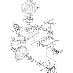 POLEA STIGA ORIGINAL - 1126-8063-01 | NewgardenParts.com
