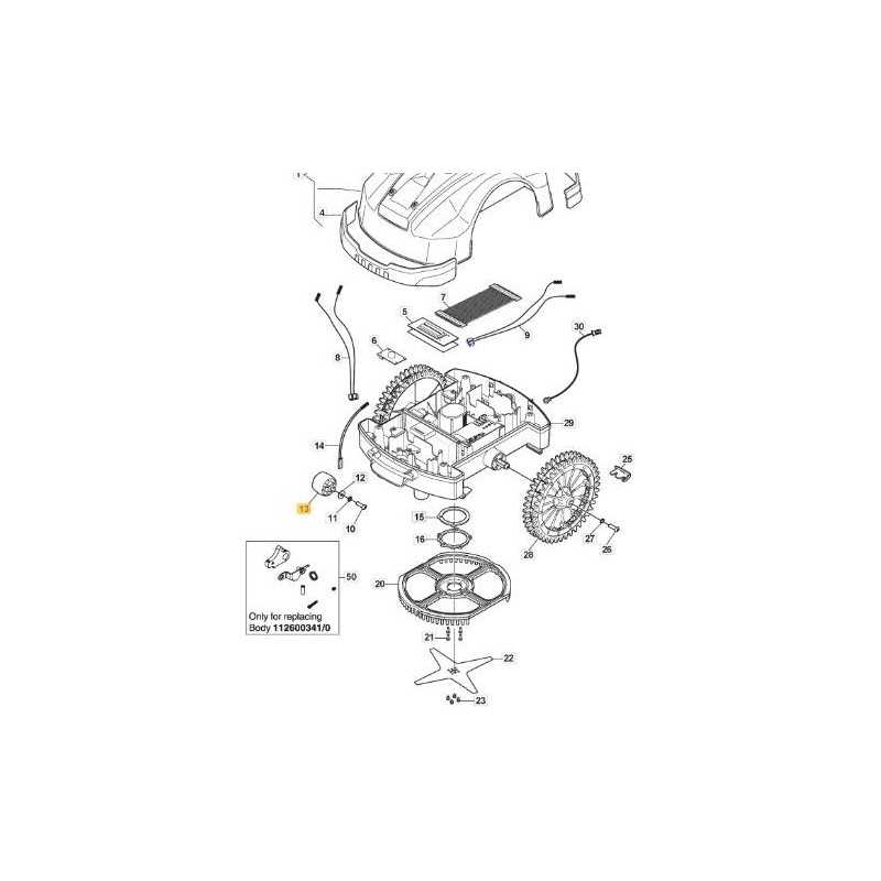 ROUE STIGA ORIGINALE - 1126-1422-01