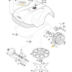 ORIGINAL STIGA HINTERRAD – 1126-1109-01 | NewgardenParts.com