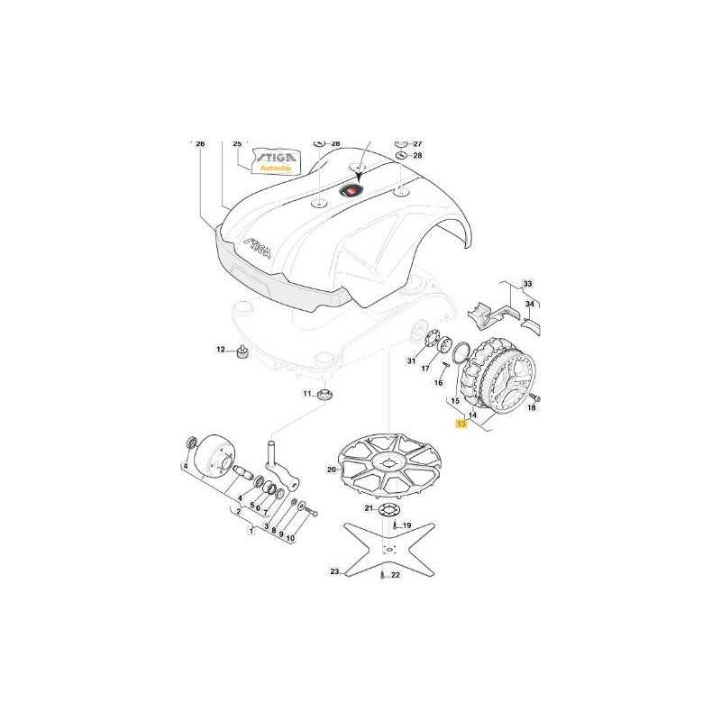 ORIGINAL STIGA HINTERRAD – 1126-1109-01