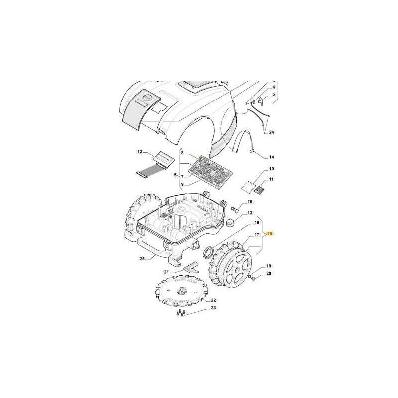 ORIGINAL STIGA HINTERRAD – 1126-1211-01