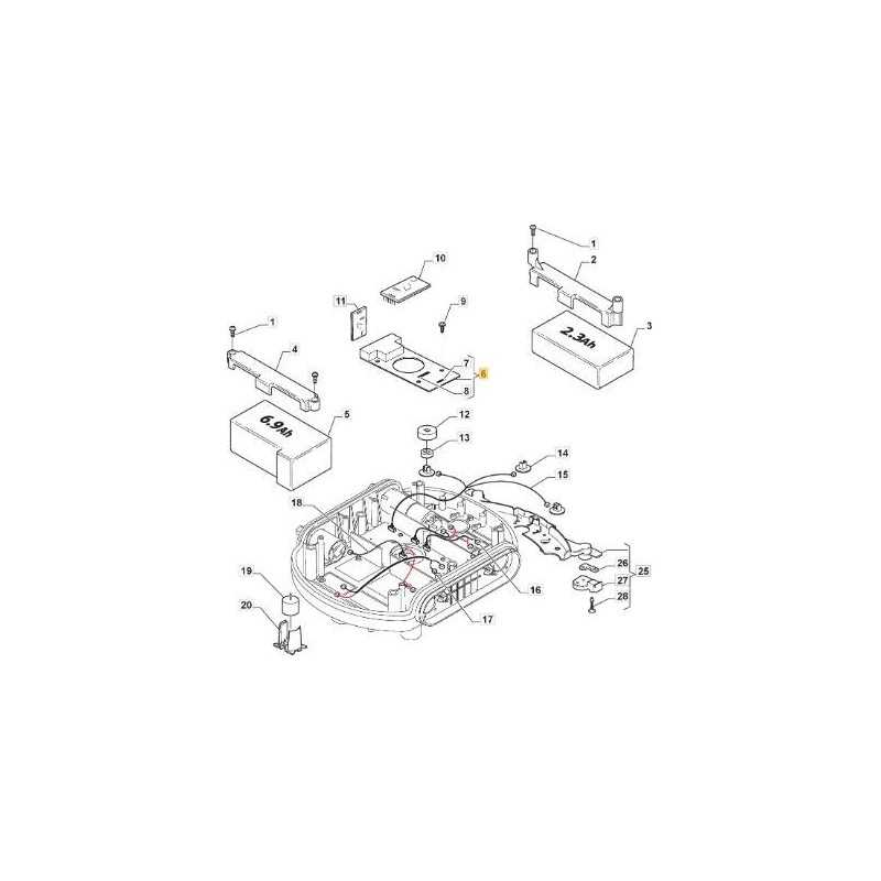 SCHEDA MADRE AUTOCLIP 140 ORIGINALE STIGA - 1126-1050-01