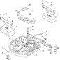 PLACA BASE AUTOCLIP 140 ORIGINAL STIGA - 1126-1050-01