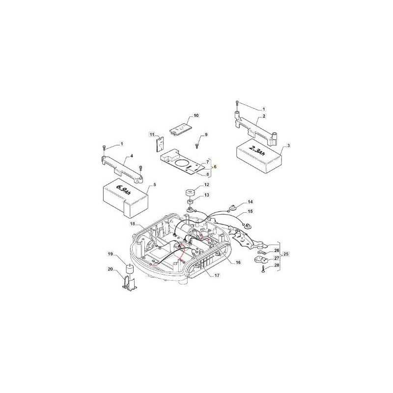SCHEDA MADRE AUTOCLIP 145 ORIGINALE STIGA - 1126-1051-01