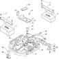 PLACA BASE AUTOCLIP 145 ORIGINAL STIGA - 1126-1051-01