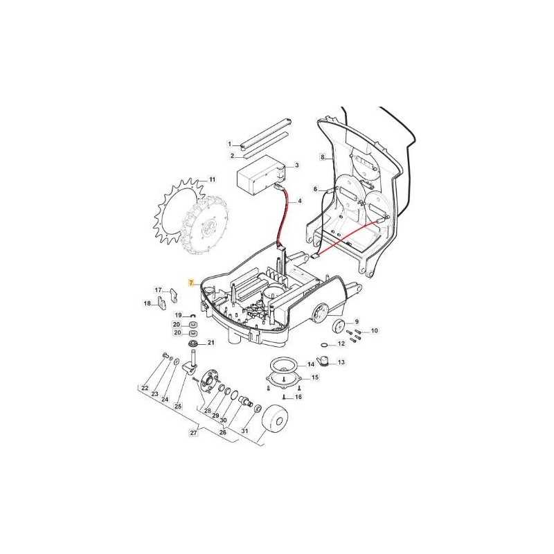 UNTERKÖRPER 527 ORIGINAL STIGA - 1126-1483-01