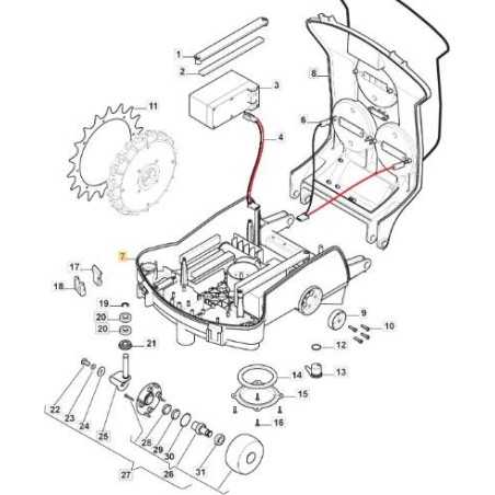 UNTERKÖRPER 527 ORIGINAL STIGA - 1126-1483-01 | NewgardenParts.com