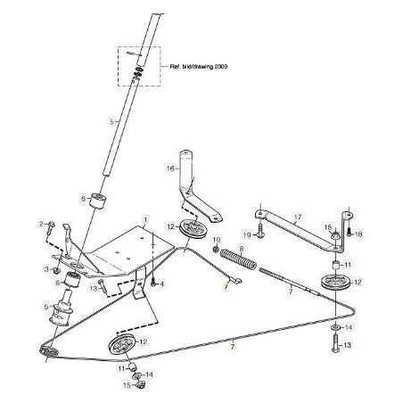 Câble de commande à droite compatible STIGA 27270600 1134-9138-01 | NewgardenParts.com