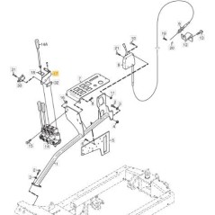 ORIGINAL STIGA ZNB MICRO PTO SUPPORT BRACKET - 1134-7474-01 | NewgardenParts.com