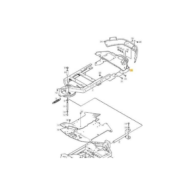 ORIGINAL STIGA FUEL TANK SUPPORT - 1134-5944-01