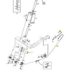 CABLE DE DIRECCION VILLA PRES/ROY ORIGINAL STIGA - 1134-9085-01 | NewgardenParts.com