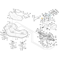 POMPE A HUILE AVEC ECROU DE BLOCAGE-ECROU-CLE ORIGINAL STIGA - 1134-7329-02 | NewgardenParts.com