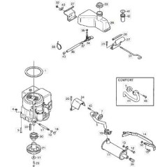 ORIGINAL STIGA PARK KRAFTSTOFFTANK – 1134-4757-02 | NewgardenParts.com