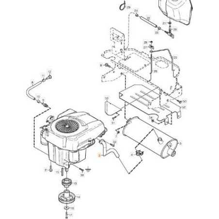 TUBO DE ESCAPE (KOHLER) ORIGINAL STIGA - 1134-6021-01 | NewgardenParts.com
