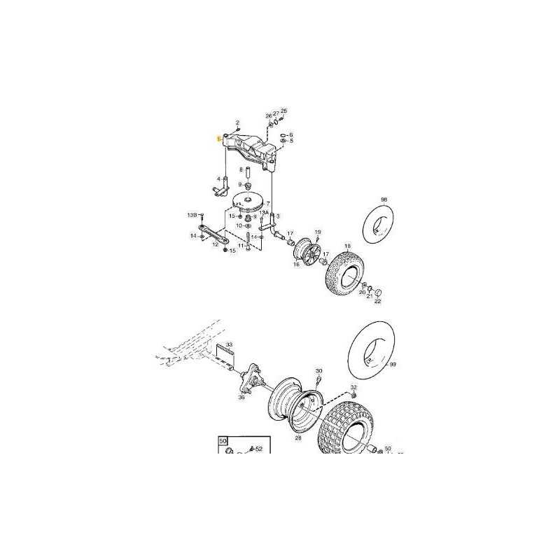 ASSE POSTERIORE ORIGINALE STIGA - 1134-6703-01