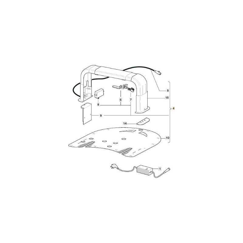 KOMPLETTE LADEBASIS 720S ORIGINAL STIGA - 112600265/0