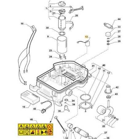 BOBINA ELECTROMAGNÉTICA L30 ORIGINAL STIGA - 112600234/0 | NewgardenParts.com