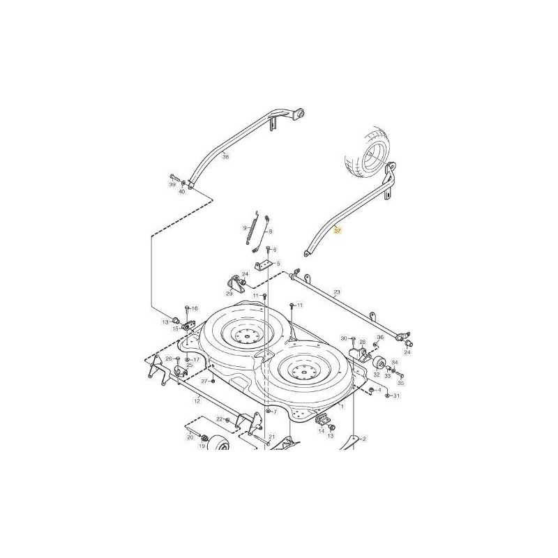 ORIGINAL STIGA LEFT PLATE LIFT ARM - 1134-4324-01
