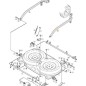 BRACCIO ALZAPIATTO SX ORIGINALE STIGA - 1134-4324-01