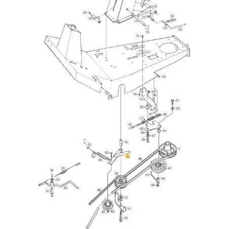 BRAZO TENSOR DE CORREA (-03) ORIGINAL STIGA - 1134-1866-01 | NewgardenParts.com