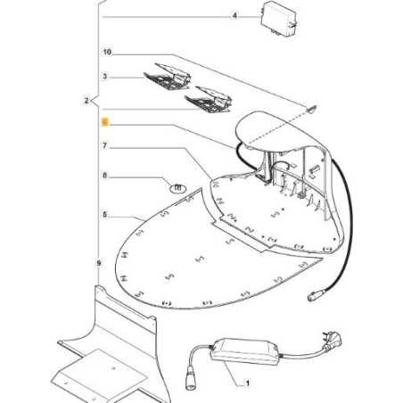 CABLE DE ALIMENTACIÓN DE CARGA (L85) ORIGINAL STIGA - 112600175/0 | NewgardenParts.com