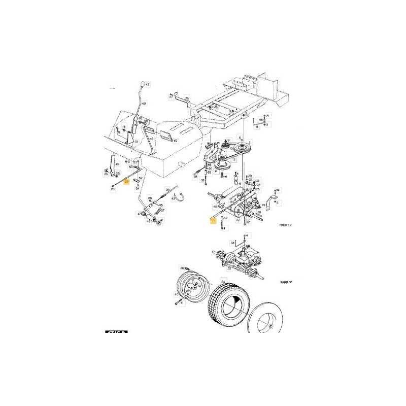 PARK SHIFT CABLE (85-99) ORIGINAL STIGA - 1134-2031-02