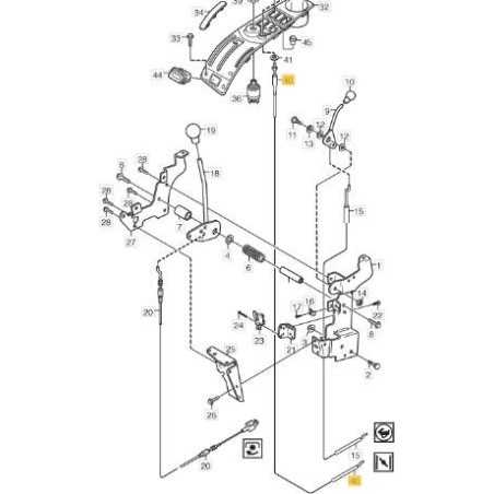 START CABLE (EXC. SENATORE AND PRO) ORIGINAL STIGA - 1134-2872-03 | NewgardenParts.com