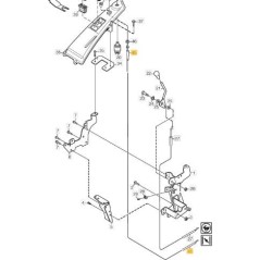 CAVO STARTER VILLA ORIGINALE STIGA - 1134-2872-04 | NewgardenParts.com
