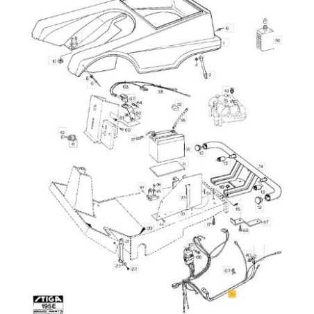 UNITÉ DE COMMANDE ORIGINALE STIGA - 1134-3623-02 | NewgardenParts.com