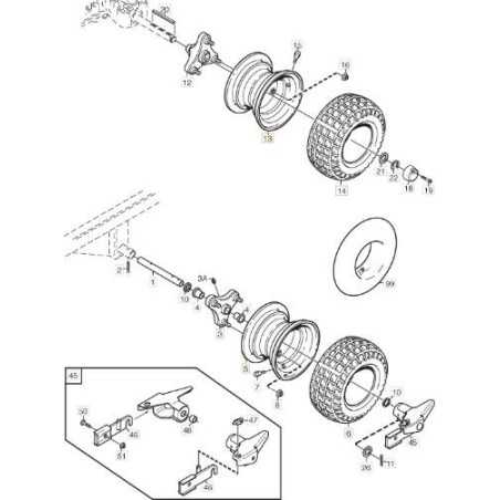 VORDERRADFELGE PARK ORIGINAL STIGA - 1134-4558-01 | NewgardenParts.com