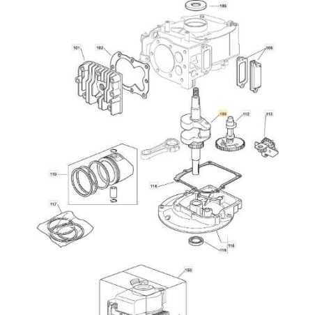 Kurbelwelle für Rasenmäher Rasenmäher COLLECTOR 46 - 46 COMBI - 46S | NewgardenParts.com
