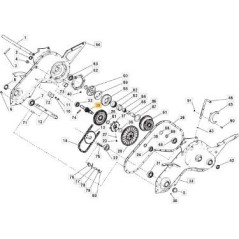 ALBERO CONDUTTORE MARCE ORIGINALE STIGA - 118800344/0 | NewgardenParts.com