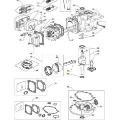 BIELLE MOTEUR _ 130150051-0001 ORIGINAL STIGA - 118550284/0