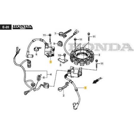 ORIGINAL STIGA ELECTRONIC COIL ASSEMBLY - 118551694/0 | NewgardenParts.com