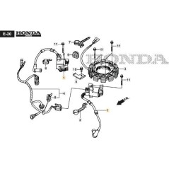 ASSIEME BOBINA ELETTRONICA ORIGINALE STIGA - 118551698/0 | NewgardenParts.com
