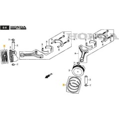 ORIGINAL STIGA PISTON RING ASSEMBLY - 118551765/0 | NewgardenParts.com