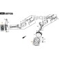 ORIGINAL STIGA PISTON RING ASSEMBLY - 118551765/0