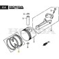 ORIGINAL STIGA PISTON RING ASSEMBLY - 118551764/0