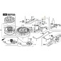ORIGINAL STIGA MOTORBREMSE – 118552208/0