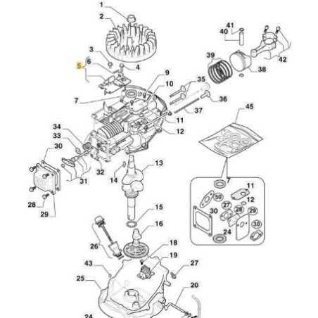 ENSEMBLE FREIN VOLANT MOTEUR ORIGINAL STIGA - 118551483/0 | NewgardenParts.com