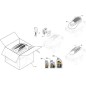 Complete engine for STIGA WBE200LS COMBI TWINCLIP lawnmower 118552525/0