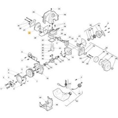 ORIGINAL STIGA SILENCER ASSEMBLY - 118801518/0
