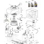 ORIGINAL STIGA MAGNETO-SCHWUNGRADBAUGRUPPE – 118551363/0