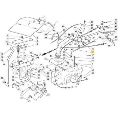 ZAHNRADKUPPLUNGSSTANGE ZNT ORIGINAL STIGA - 118800085/0 | NewgardenParts.com