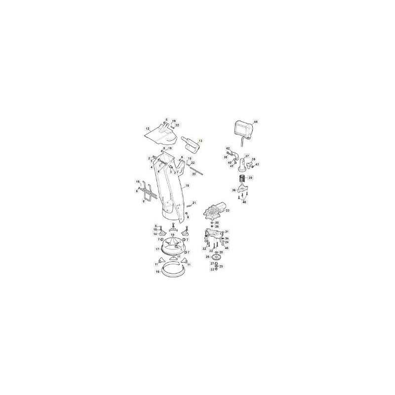 ATTUATORE DEFLETTORE CAMINO SnTh ORIGINALE STIGA - 118001008/0