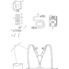 ADATTATORE BATTERIA 80V ORIGINALE STIGA - 118810736/0 | NewgardenParts.com