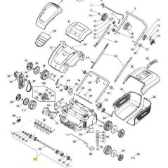 EJE BUFANDA ORIGINAL STIGA 1500W - 118810267/0 | NewgardenParts.com