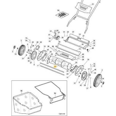 SCHNEIDEROLLE GRAU RAL 9022 ORIGINAL STIGA - 118810180/0 | NewgardenParts.com