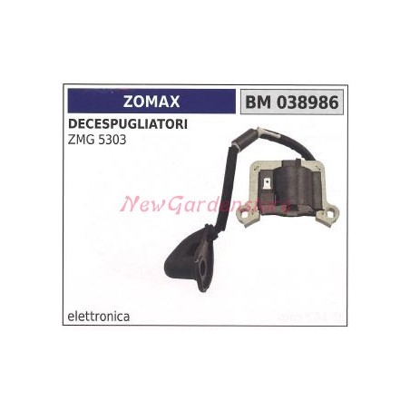 Bobina accensione motore ZOMAX decespugliatore ZMG 5303 038986 | NewgardenParts.com